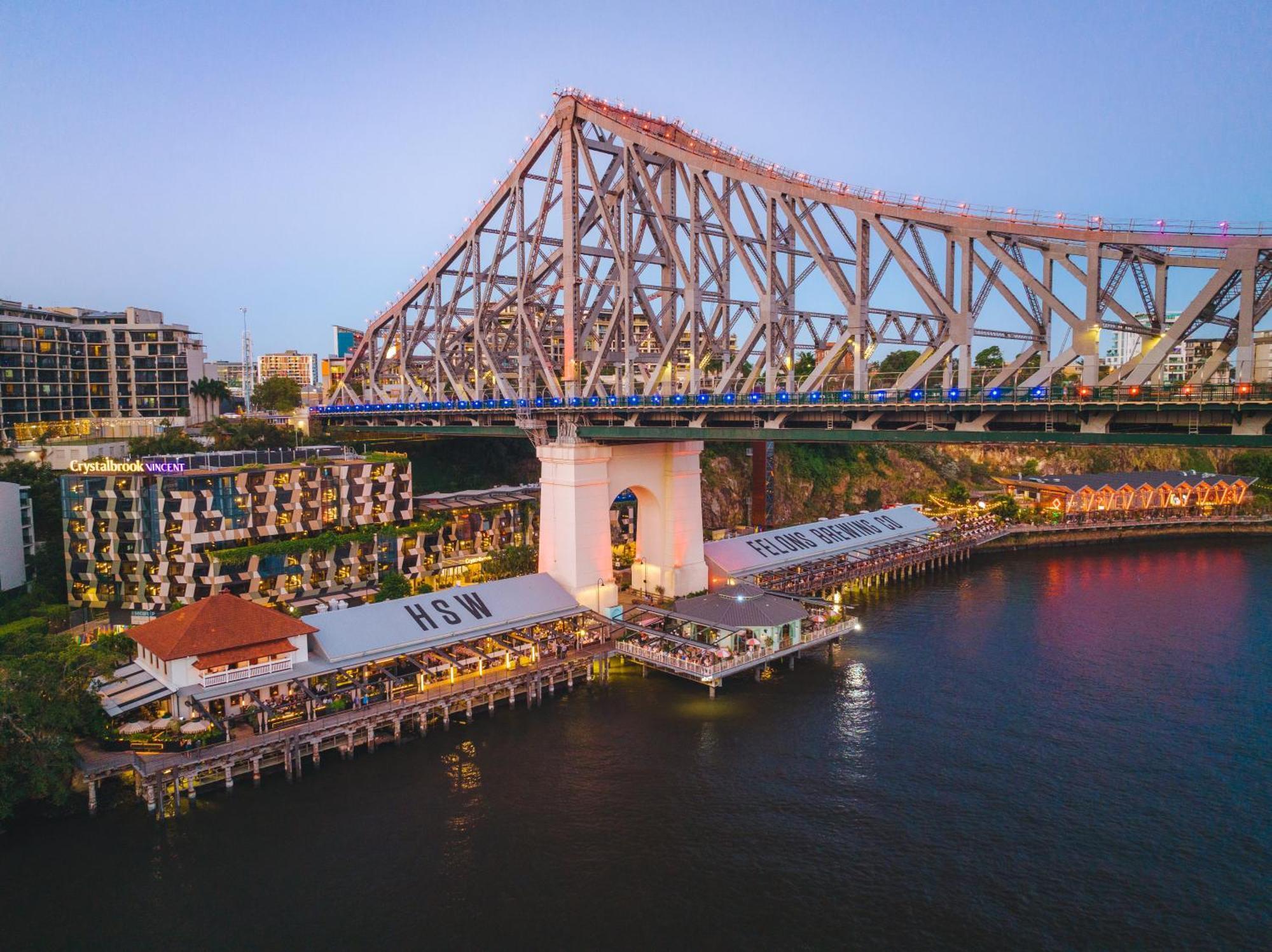 Crystalbrook Vincent Hotel Brisbane Eksteriør billede William Jolly Bridge
