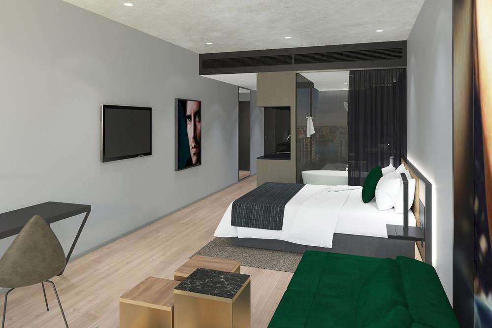 Crystalbrook Vincent Hotel Brisbane Værelse billede A room at the hotel